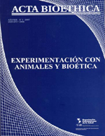 											Visualizar v. 13 n. 1 (2007): Experimentación con animales y bioética
										