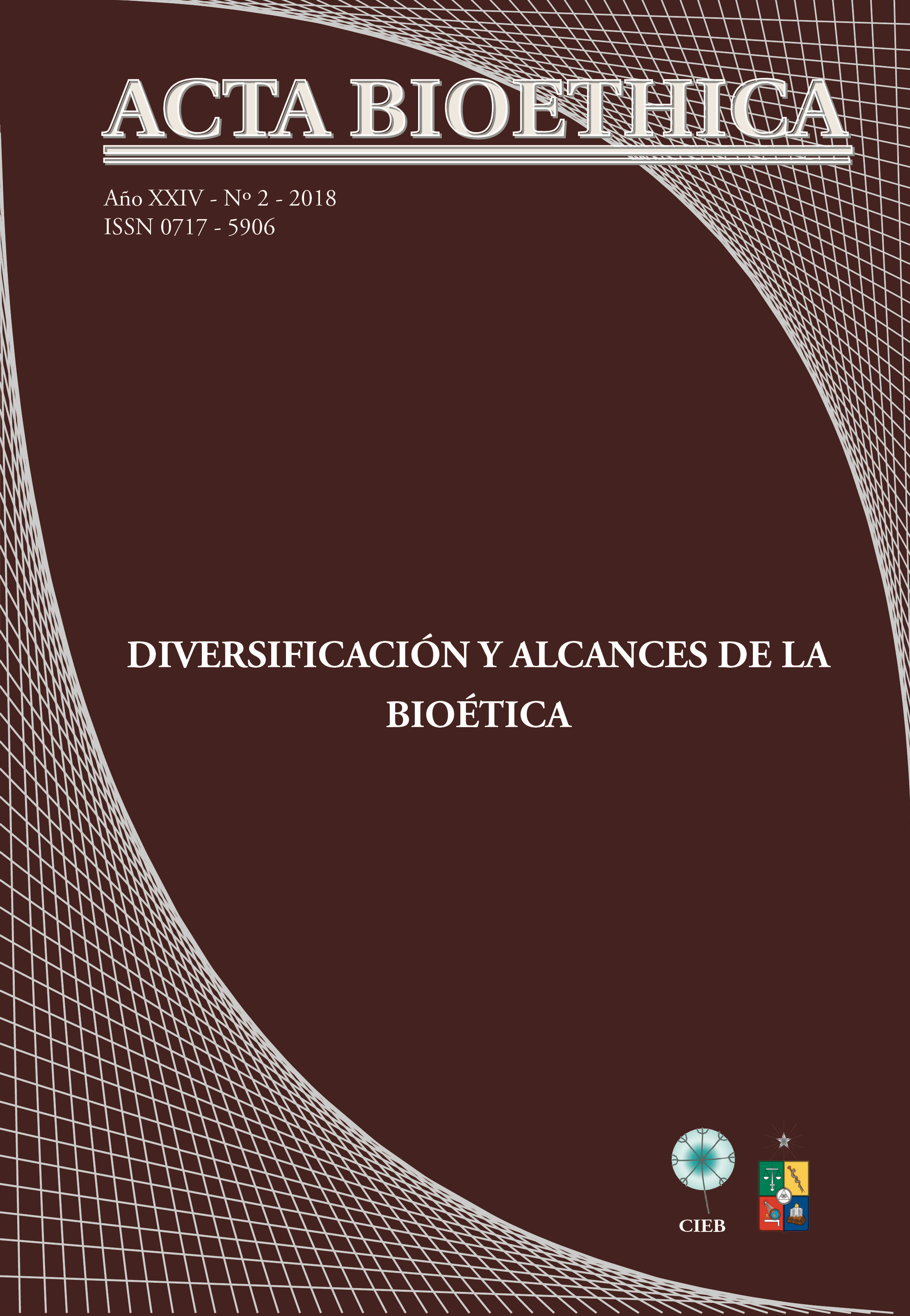 							View Vol. 24 No. 2 (2018): Diversificación y alcances de la bioética
						